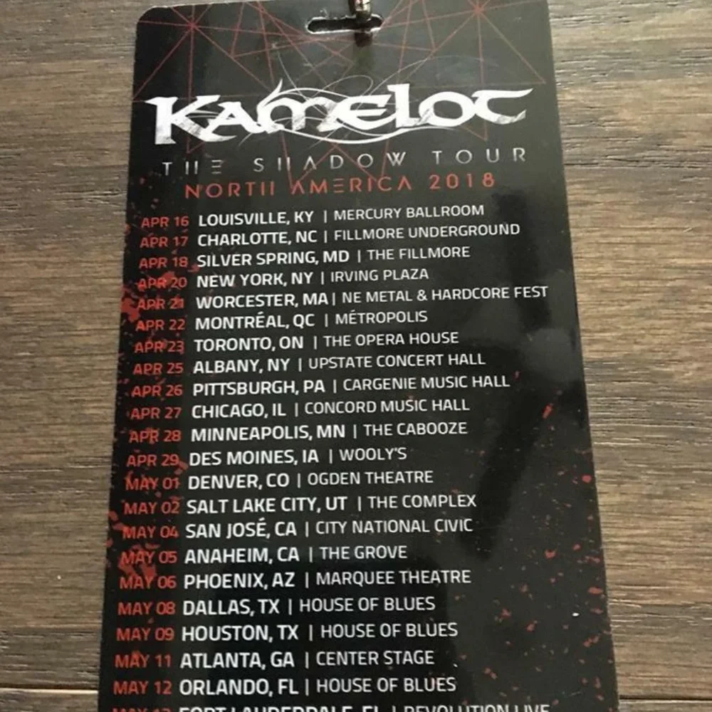Kamelot authentic signed